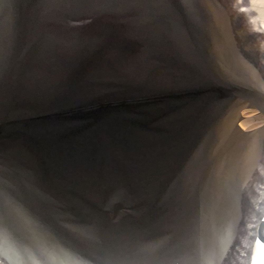 NWOT Thirty-one sling pink grey cinch thermal backpack w  Rainbows & Butterfly’s - Picture 4 of 8